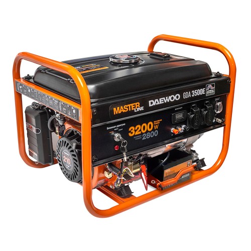 Бензиновый электрогенератор Daewoo GDA 3500E Master Line 