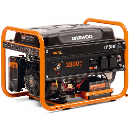 Бензиновый электрогенератор Daewoo GDA 3800E Master Line