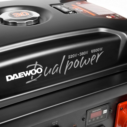 Бензиновий електрогенератор Daewoo GDA 7500DPE-3 Expert Line