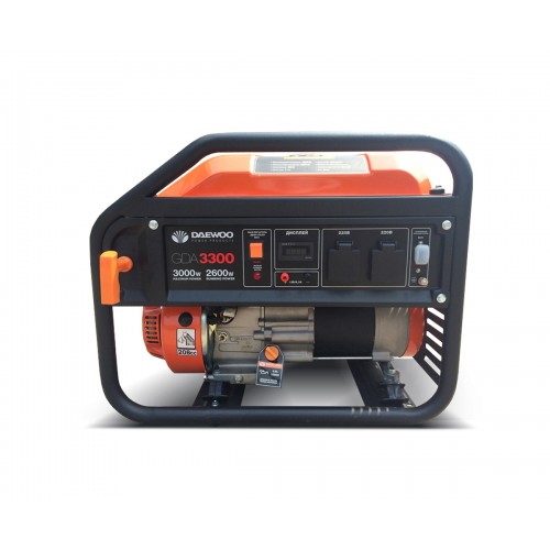 Бензиновый электрогенератор Daewoo GDA 3300 Expert Line Бензиновый электрогенератор Daewoo GDA 3300 Expert Line