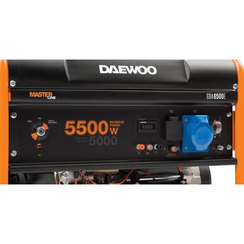 Бензиновый электрогенератор Daewoo GDA 6500E Master Line Бензиновый электрогенератор Daewoo GDA 6500E Master Line