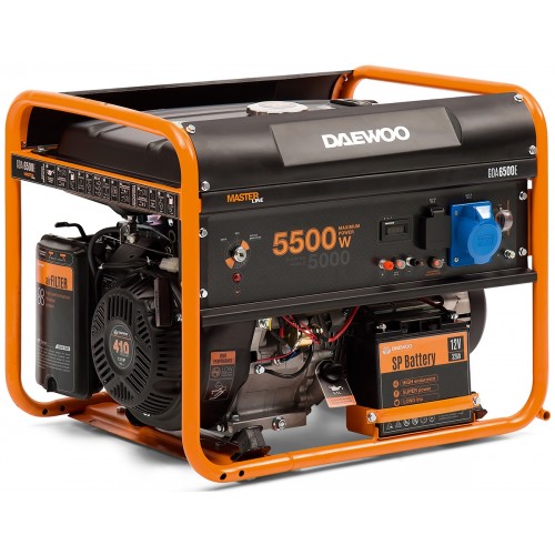 Бензиновый электрогенератор Daewoo GDA 6500E Master Line Бензиновый электрогенератор Daewoo GDA 6500E Master Line