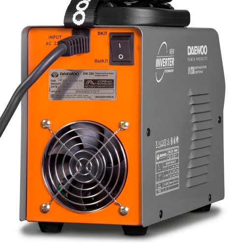 Зварювальний апарат Daewoo DW 230 Expert line Зварювальний апарат Daewoo DW 230 Expert line
